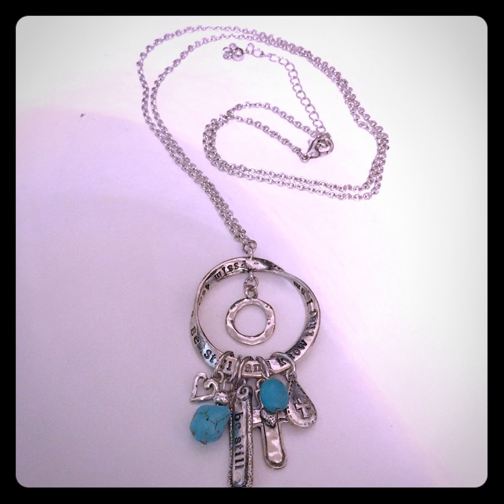 Psalm 46:10 necklace